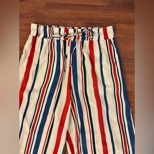NWT Emerson Fry Sharon Pants Striped Wide Leg Pants XS